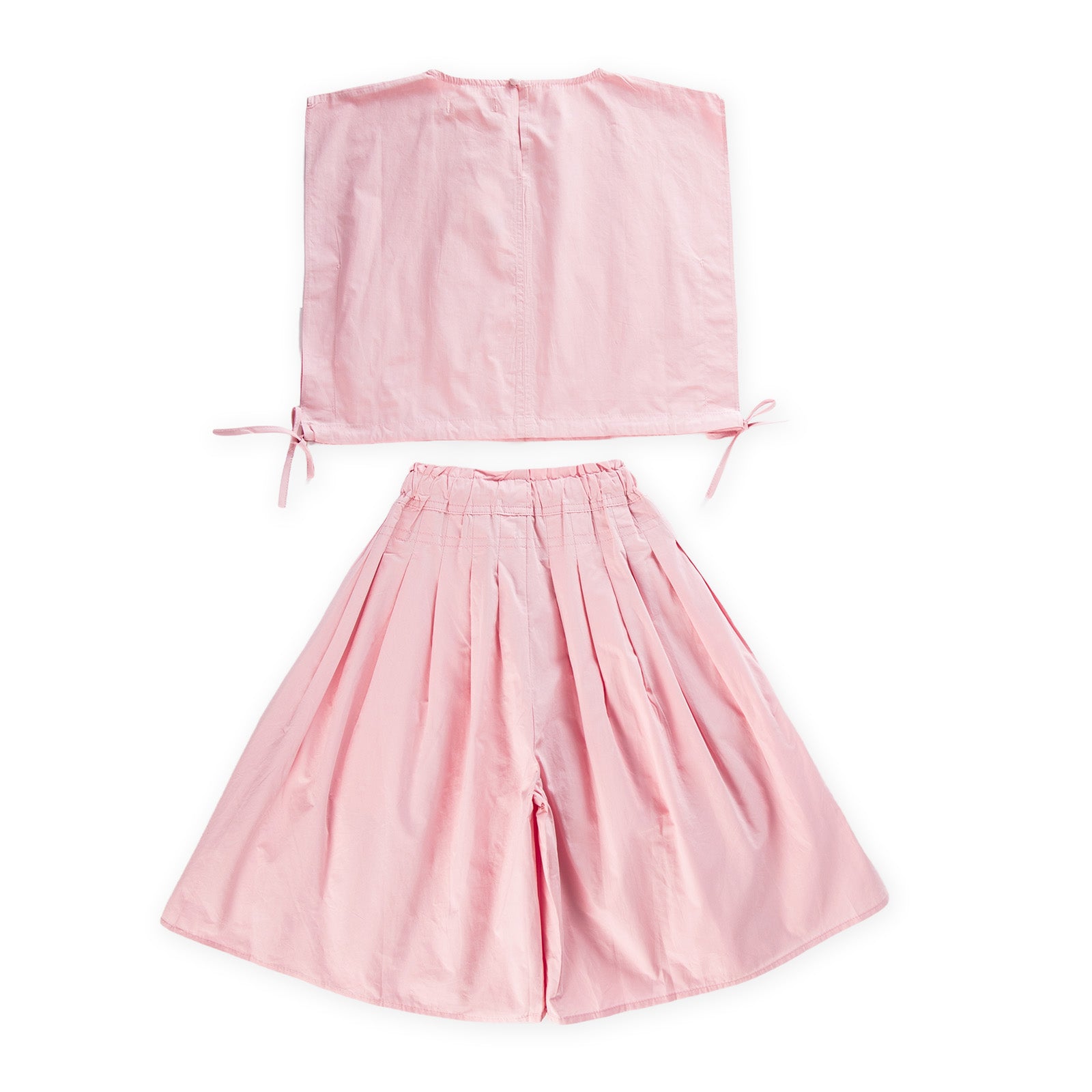Amora Top and Skirt Light Pink Set