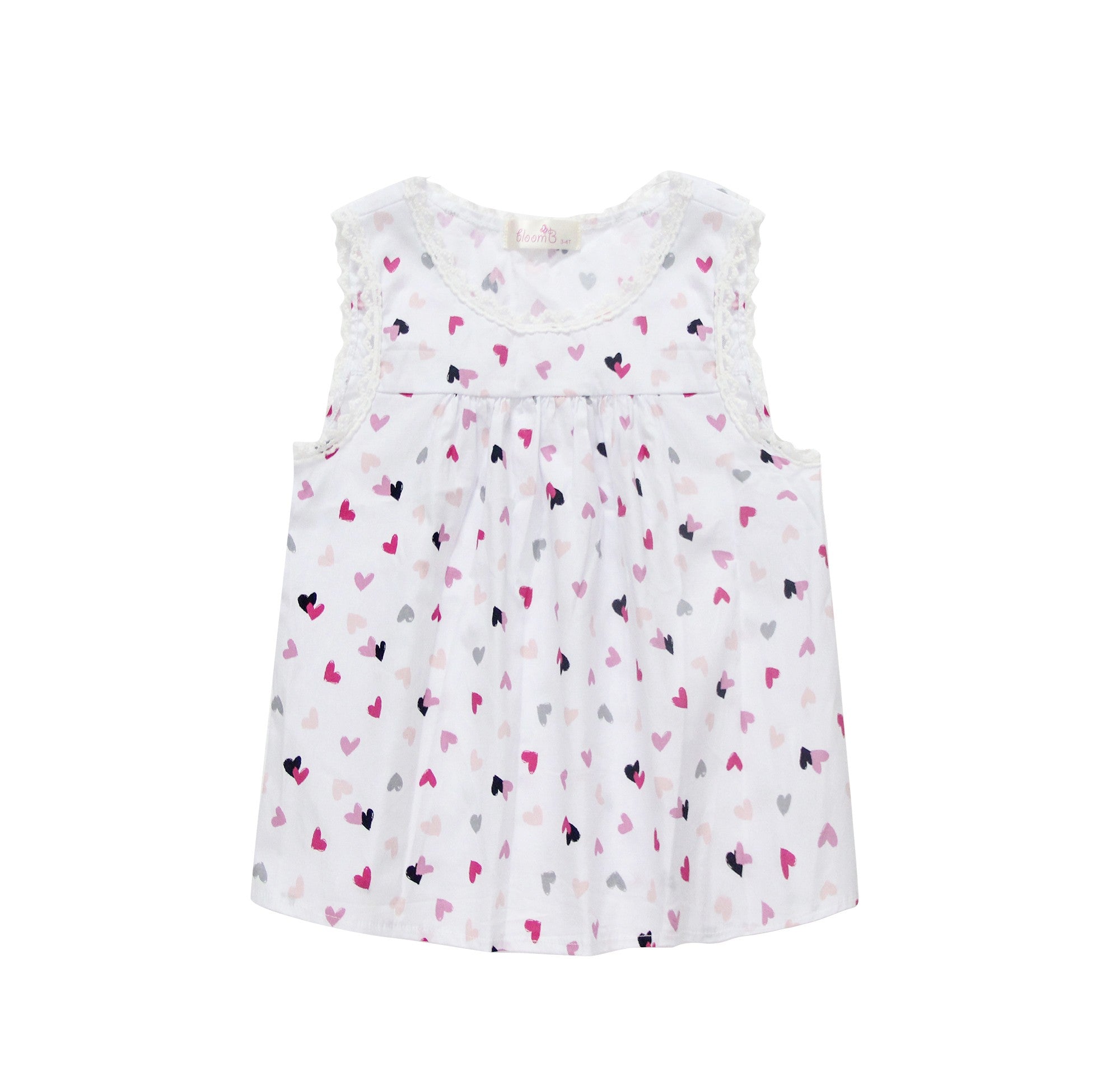 Love pyjamas sleeveless set